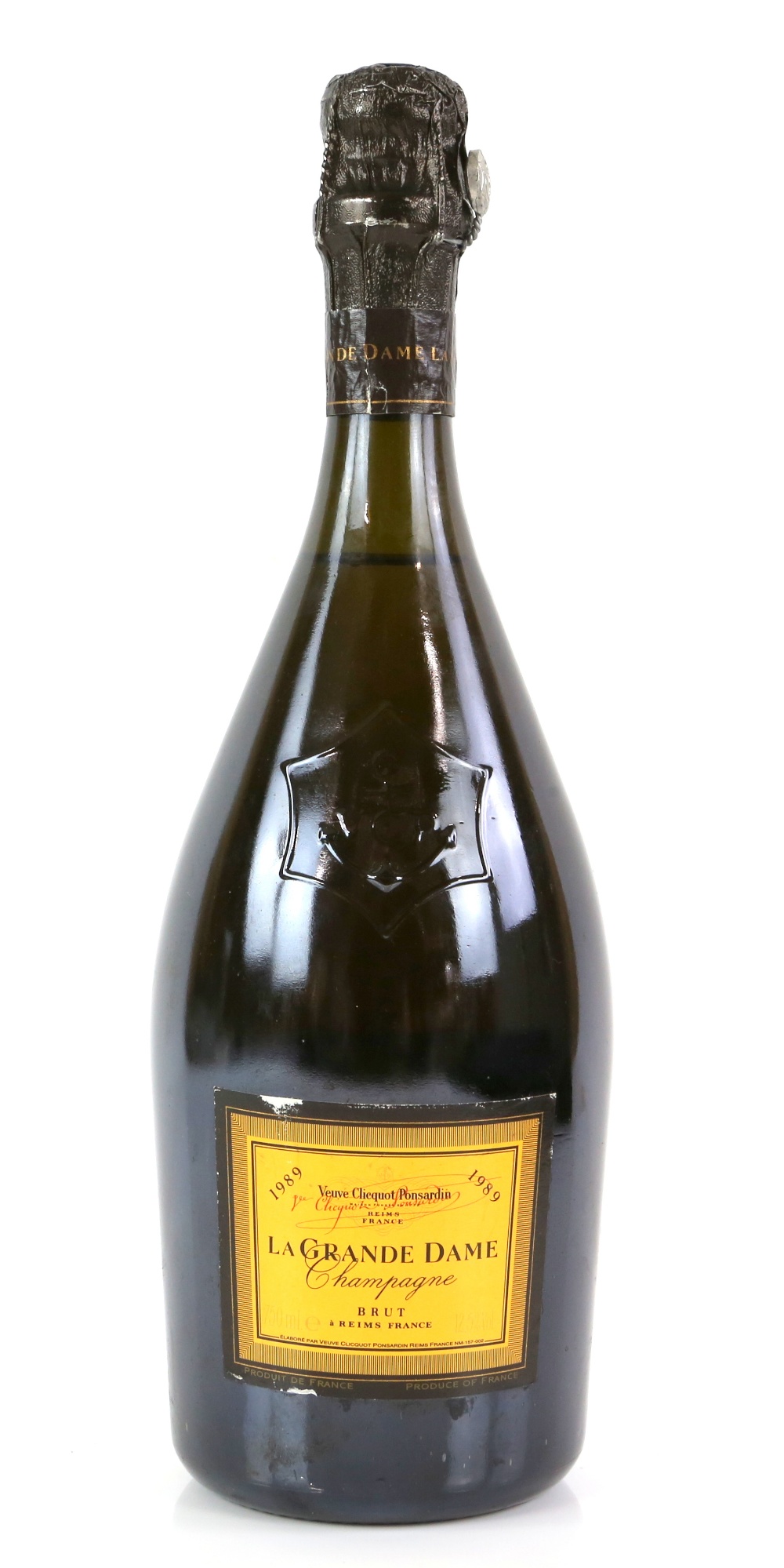 One bottle of 1989 Veuve Clicquot La Grande Dame Champagne, 750ml.