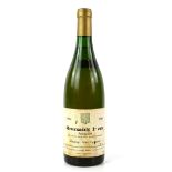 One bottle of Meursault 1er Cru, Poruzots, Jean Germain white wine, 1986 vintage
