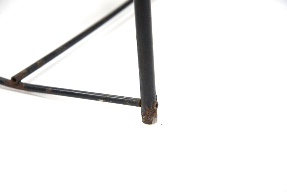 Giandomenico Belotti for Alias, two spaghetti stools in black, h86 x w45 d42cmProvenance:  This - Image 3 of 32