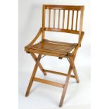 Fratelli Reguitti adults folding chair (not the childs size), marked FR Brevetti-Reguitti and '