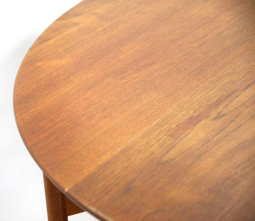 Peter Hvidt & Orla Molgaard-Nielson for France & Son, double gate leg drop-leaf dining table, w163 x - Image 13 of 40