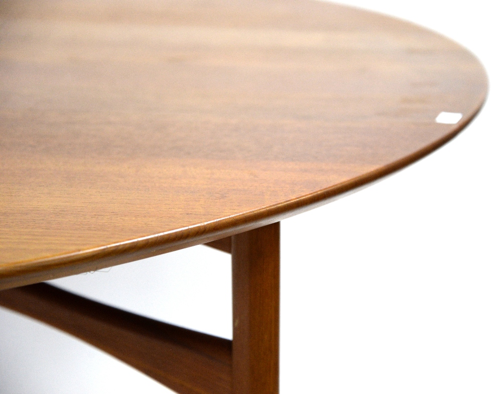 Peter Hvidt & Orla Molgaard-Nielson for France & Son, double gate leg drop-leaf dining table, w163 x - Image 39 of 40