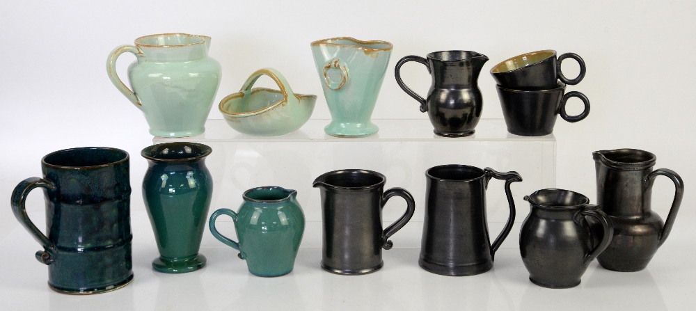 Large collection of pottery from Brickhurst Pottery, Sussex, Dickerware Pottery and Merlin - Image 2 of 38