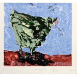 Julian Dyson (British, 1936-2003), 'Early Bird', limited edition screenprint, artists proof, signed,