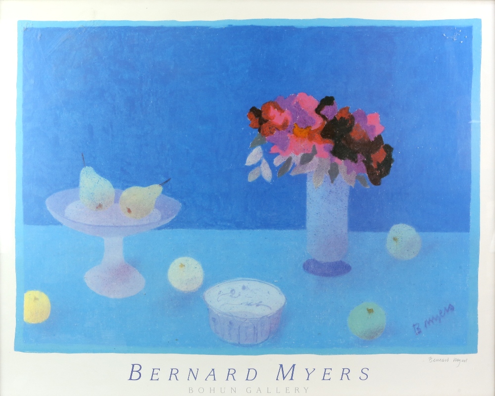 A quantity of framed prints to include Bernard Myers (1925-2007), Bohun Gallery, pencil signed