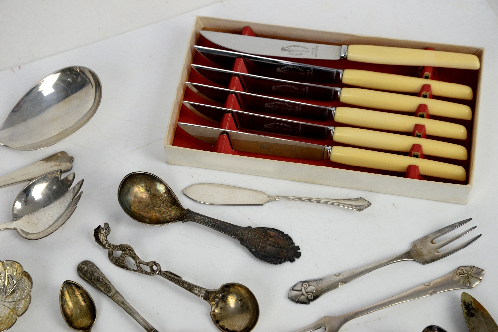 A quantity of silver plate to include various tea and coffee pots, mugs, sugar bowls etc. - Image 11 of 25