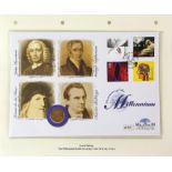 The Millennium Gold Sovereign first day cover,