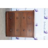 Victorian mahogany chest of two short over three long graduated drawers, 100cm x 47cm