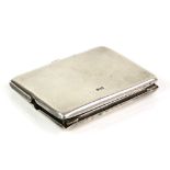 Asprey and Co, fold up silver vesta case with a striker set on both ends, by Charles and George