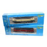 Mehano H0/00 gauge No. 2701 Loco BR 210 Grey DB210004-8 DC, and No. 2640 Loco BR 210 Red DB210006-