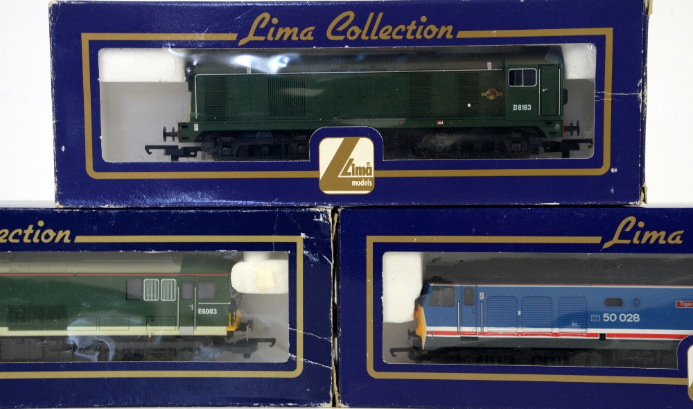 Lima Collection L149929 'Sir Herbert Walker in 204877A7 box, D8163 in green BR livery, and 'Tiger' - Image 2 of 2