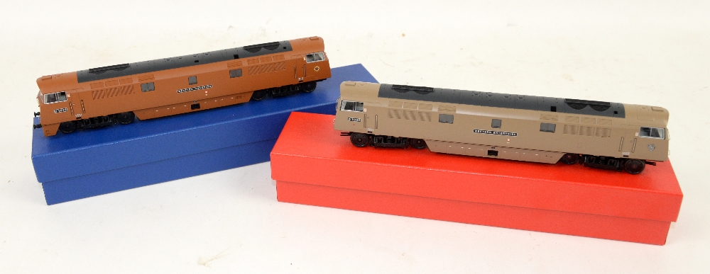 Two Heljan H0/00 gauge locomotives D1015 'Western Champion' and D1000 'Western Enterprise', (2), not