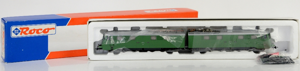 Roco H0/00 gauge 63771 articulated electric locomotive, SBB Ae 8/14 11852, boxed,PROVENANCE: From