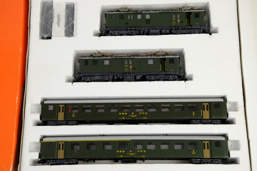 Roco H0/00 gauge 43024 SBB train pack, boxed,PROVENANCE: From a deceased estate. This collection was - Image 2 of 2