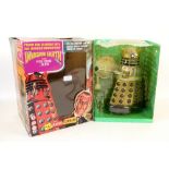 Product Enterprise Ltd Full Radio Command Dalek, in gold and black, from the Classic 60's big screen