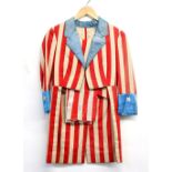 The Osmond Show - Red, white and blue striped costume belonging to Merrill Osmond. The costume