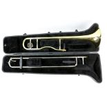 Jupiter trombone and case. Used. Playing condition