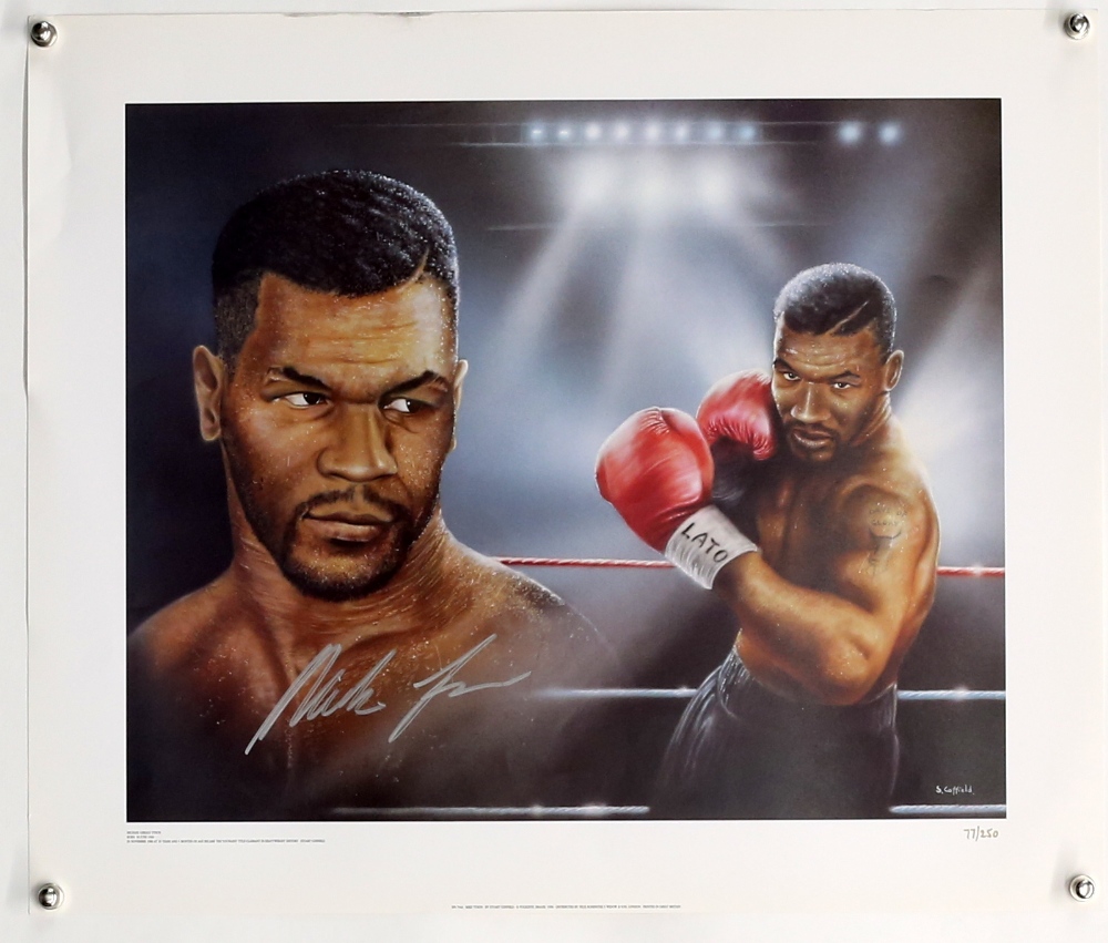 Boxing - Mike Tyson, four signed programmes for Hampden Park Glasgow, 2000. (5). - Image 2 of 2