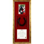 Royal Memorabilia - Souvenir horseshoe from Prince William and Catherine Middleton's wedding on 29th