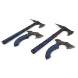 Into the Badlands (TV Series) - Two rubber Ninja axe and small axe. Each 39 cm + 23 cm (2).