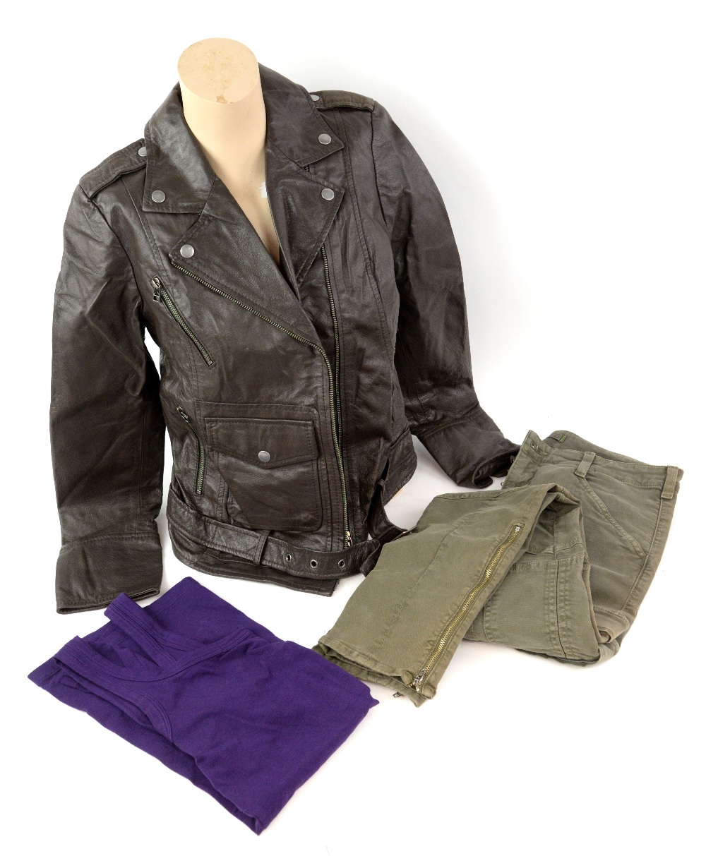 Torchwood: Miracle Day' (2011) - Gwen Cooper costume consisting of a brown leather jacket,