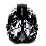 Star Wars - Tie fighter pilot kit helmet. Approx height 30 cm.