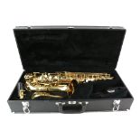 Jupiter alto saxophone (500 series) and case. Used. Playing condition.