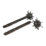 Into the Badlands (TV Series) - One rubber lotus mace (as used by Nick Frost) - 42 cm long. One