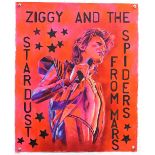 David Bowie 'Ziggy Stardust and the Spiders from Mars' - Original hand painted artwork by John