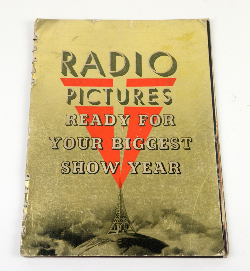 Radio Pictures RKO 1937-38 Campaign book sent to theatre owners to encourage them to show RKO