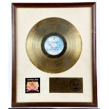 Black Sabbath - 'Sabbath Bloody Sabbath' - Gold RIAA disc presented to WWA Management to commemorate