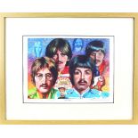 The Beatles - Two limited edition prints signed by the artist Mick Craven, each hand signed and