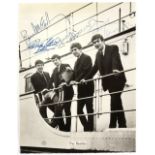 The Beatles - Full set of original autographs of the Fab Four including Paul McCartney, John Lennon,