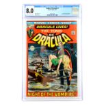 Marvel Dracula Lives The Tomb of Dracula - No. 1 Comic, 1st Appearance of Dracula, Gene Colan Art,