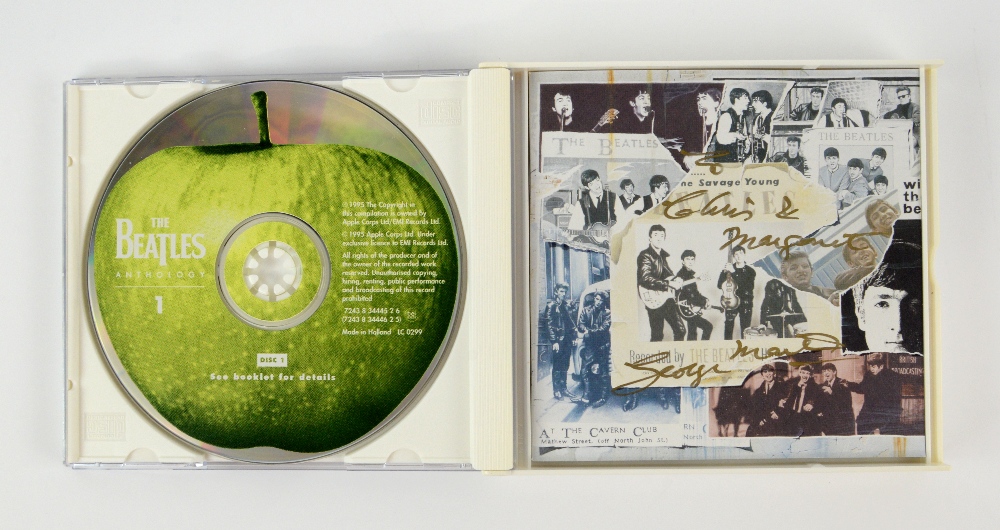 The Beatles - Anthology CD boxset signed to the outside by George Martin and inside (with - Image 4 of 4