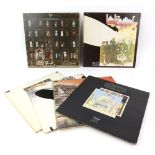 26 - 12 inch quality collectable Pink Floyd and Led Zeppelin rock vinyl records. Includes first or