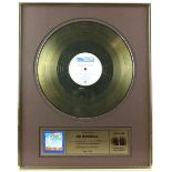 Dire Straits - Gold disc for Twisting by the Pool. A mounted and framed presentation disc, Certified