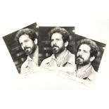 Chaim Topol (1935) Israeli actor, Three signed publicity photographs, 10 x 8 inches (3). Provenance: