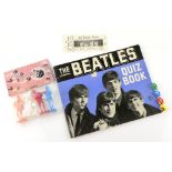 The Beatles - Original vintage 1960's Beatles items, including The Beatles Show film canister with
