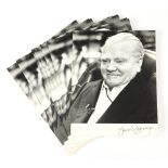 James Cagney (1899-1986) American actor, Seventeen signed publicity photographs, 10 x 8 inches (17).