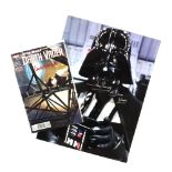 Star Wars - Large photo print signed by Dave Prowse 12 x 16 inches and a comic, signed by Dave