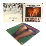Three rare and collectable Velvet Underground 12 inch vinyl records, including an UK mono 1967 1st