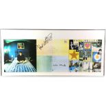 Paul Weller Stanley Road, LP album cover proof, signed by Paul Weller (The Jam) and the artist /