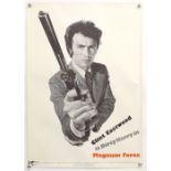 Magnum Force (1973) US Special poster, showing Clint Eastwood as Dirty Harry, rolled, 20 x 28