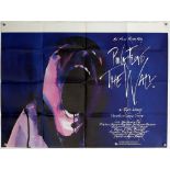 Pink Floyd The Wall (1982) British Quad film poster, designed by Gerald Scarfe, MGM, folded, 30 x 40