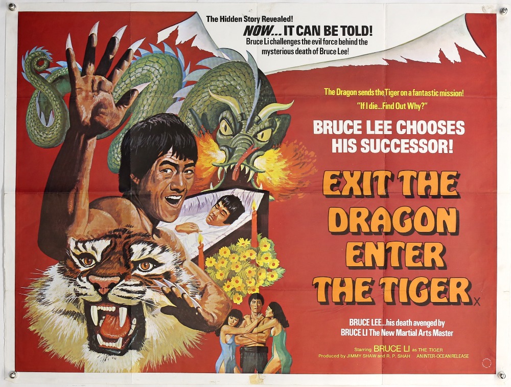 6 Kung Fu related British Quad film posters including Fist of Fury, Black Belt Jones / The Deadly - Image 2 of 3