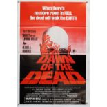 Dawn of the Dead (1980) Australian 1st release One Sheet film poster, 27 x 40 inches.