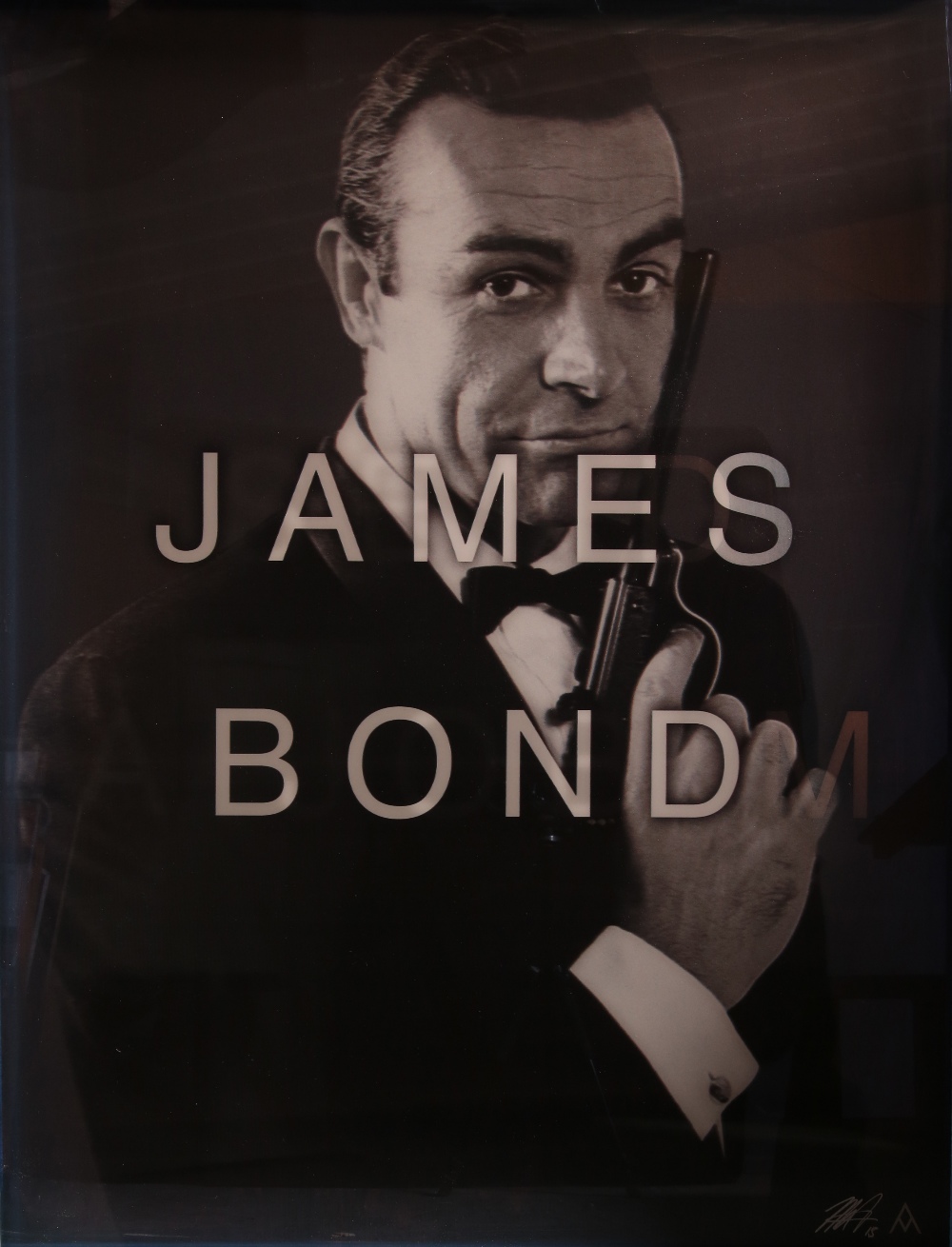 Massimo Agostinelli (1987) 'James Bond / Send a Job M', Sean Connery as James Bond, lenticular - Image 2 of 2