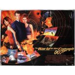 James Bond - Four British Quad film posters for Tomorrow Never Dies, Die Another Day (teaser) and