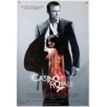 James Bond Casino Royale (2006) UK One Sheet film poster, Solange Dimitrios Style, starring Daniel